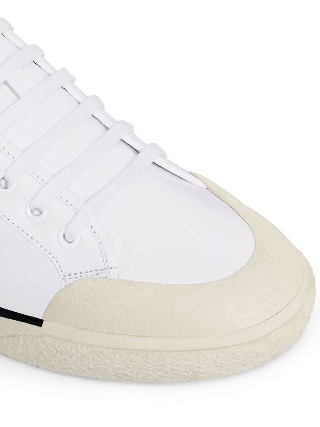 AS 01 Lace-Up Alan Calfskin Low-Top Sneakers Optic White - CELINE - BALAAN 5