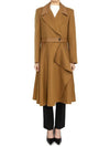 Women's long coat ROSE CAMEL - MACKAGE - BALAAN 1