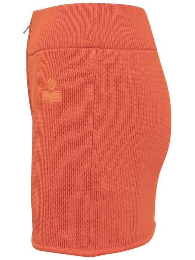 Short Skirt JU0102FAA3L62E 70VE VERMILION - ISABEL MARANT ETOILE - BALAAN 4