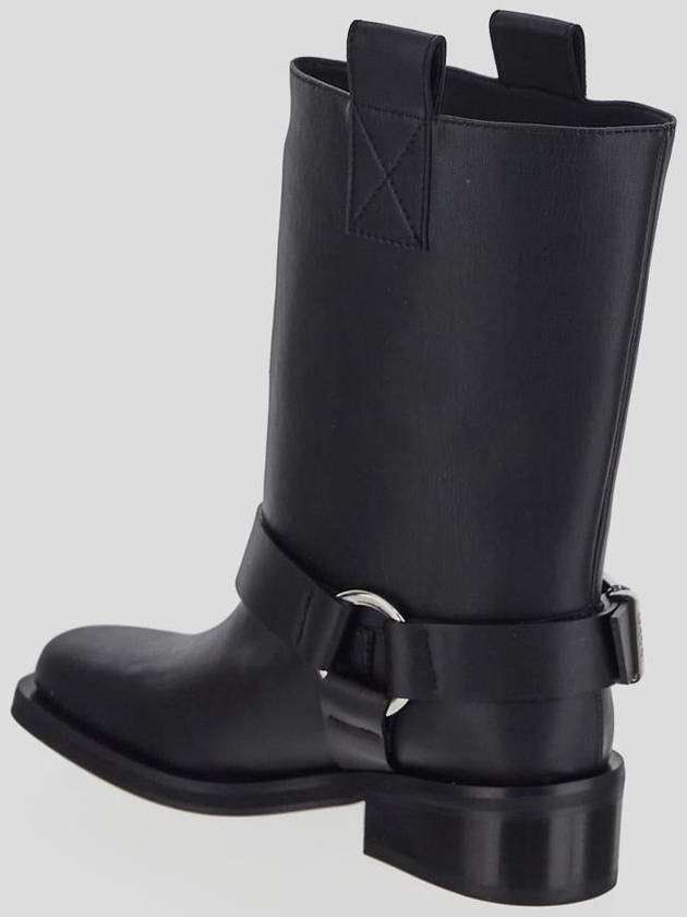 Shaft Boots Middle Boots Black - GANNI - BALAAN 4