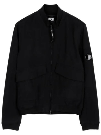 Shell-R Bomber Jacket Black - CP COMPANY - BALAAN 2