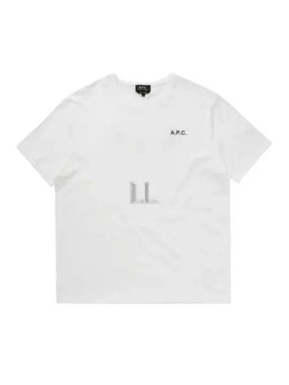 Wave Short Sleeve T-Shirt White - A.P.C. - BALAAN 2