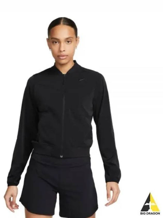 Bliss Dry Fit Bomber Jacket Black - NIKE - BALAAN 2