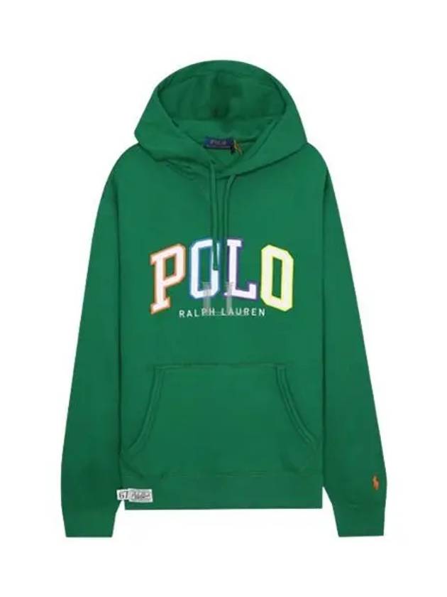 Applique Logo Hoodie Green - POLO RALPH LAUREN - BALAAN 2