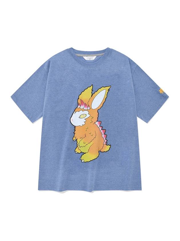 Sofubi TeeSky Blue Unisex Graphic Short Sleeve T-Shirt Sky Blue - PHOS333 - BALAAN 2