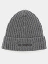 Embroidered Logo Beanie Grey - CP COMPANY - BALAAN 2