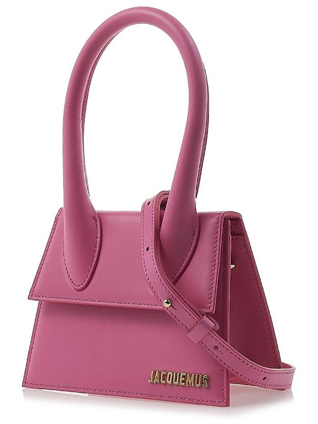 Le Chiquito Moyen Signature Mini Tote Bag Pink - JACQUEMUS - BALAAN 3