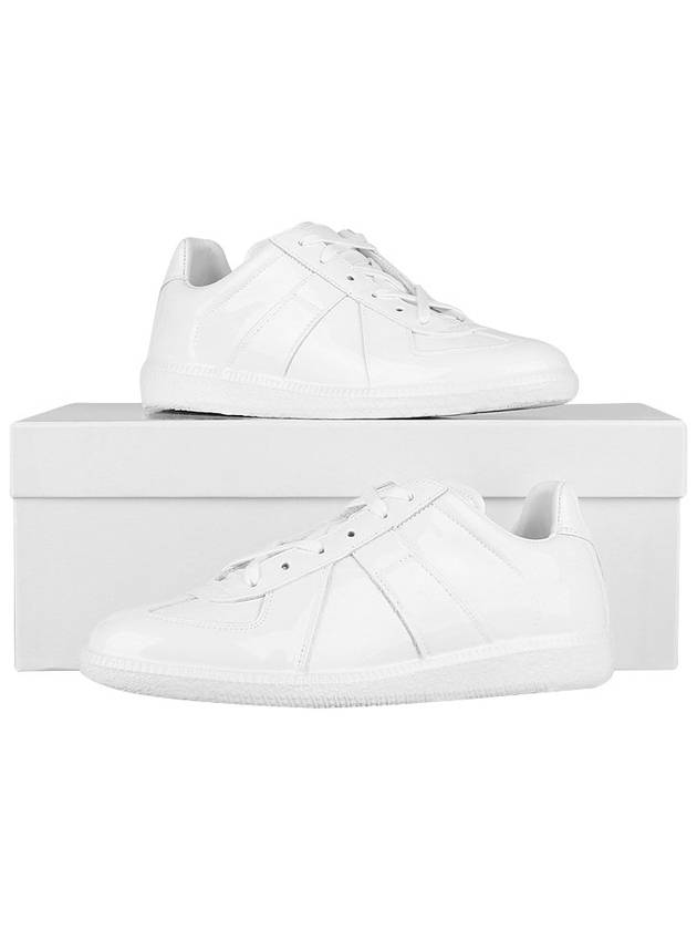 Replica Patent Low Top Sneakers White - MAISON MARGIELA - BALAAN 11