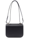 Lingot Olen Calf Leather Shoulder Bag Black - DELVAUX - BALAAN 5