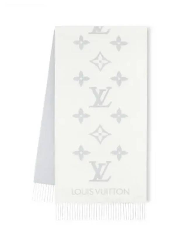 Muffler Scarf Reykjavik Light Gray M90838 - LOUIS VUITTON - BALAAN 1