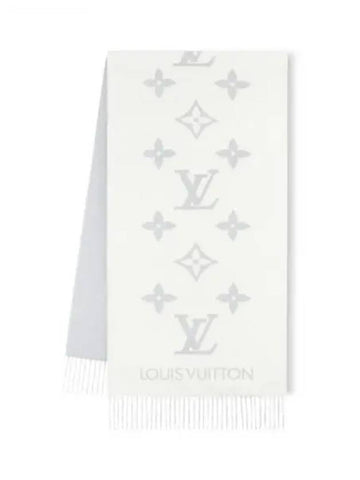 Muffler Scarf Reykjavik Light Gray M90838 - LOUIS VUITTON - BALAAN 1