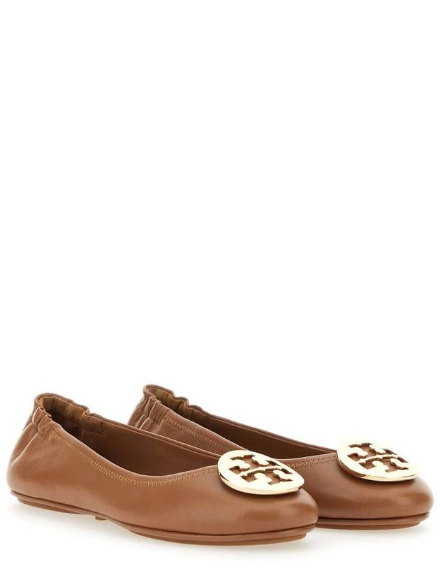 Minnie Travel Flat  Brown - TORY BURCH - BALAAN 9