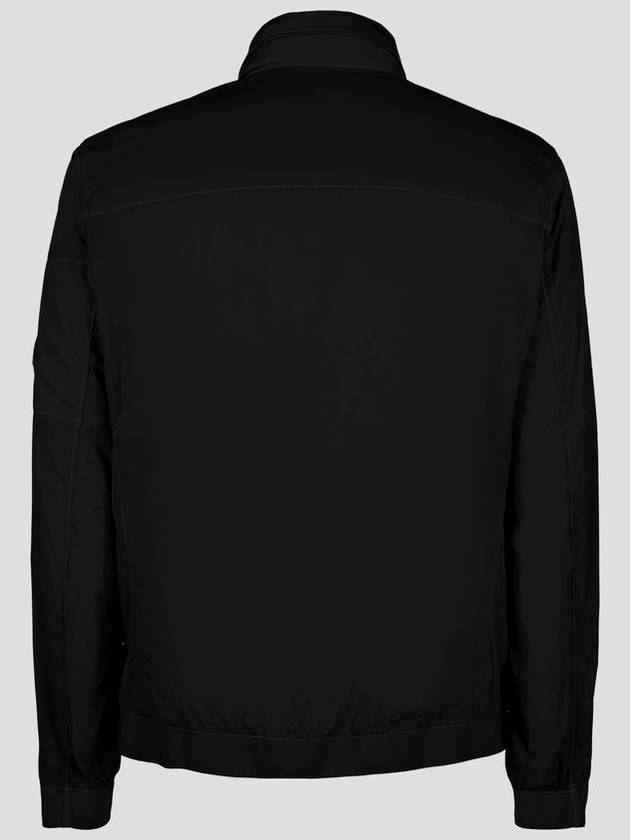 Nycra R Zip Up Jacket Black - CP COMPANY - BALAAN 3