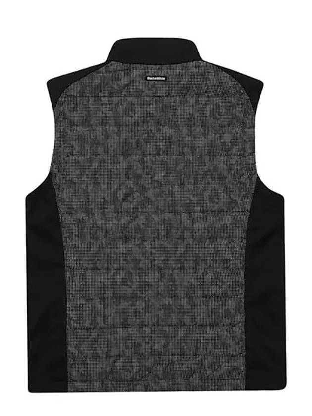 Camo print lightweight down vest 1000GDVABLACK - BLACK&WHITE - BALAAN 2