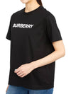 logo short sleeve t-shirt black - BURBERRY - BALAAN 8