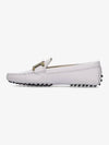 Women's Kate  Gommino Driving Shoes Off White - TOD'S - BALAAN 2