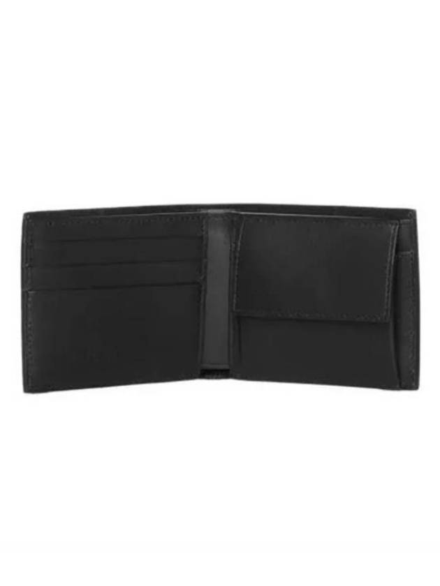 Intrecciato Coin Pocket Half Wallet Black - BOTTEGA VENETA - BALAAN 5