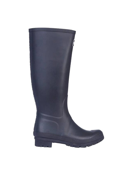 Abbey Wellington Long Rain Boots Black - BARBOUR - BALAAN 1