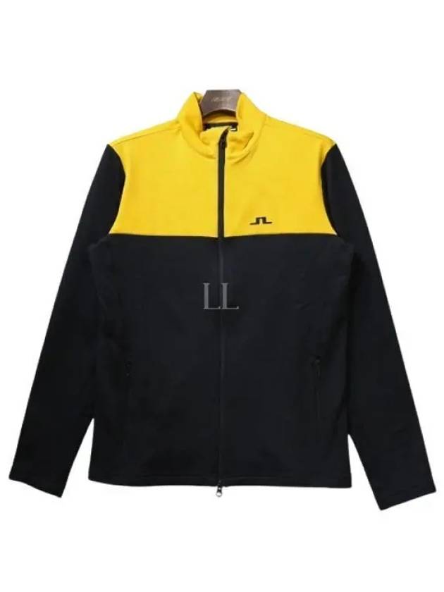 Banks mid layer zip-up jacket yellow black - J.LINDEBERG - BALAAN 2