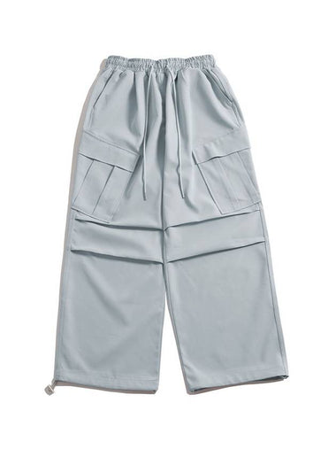 Parachute Balloon Wide Cargo Pants Sky Blue - MOO - BALAAN 1