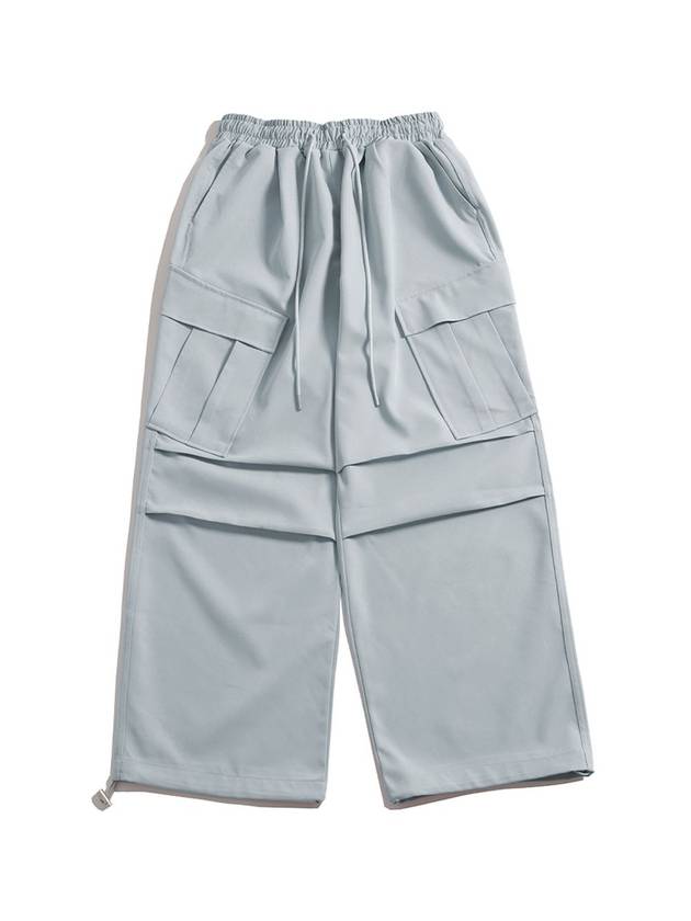 Parachute Balloon Wide Cargo Pants Sky Blue - MOO - BALAAN 2