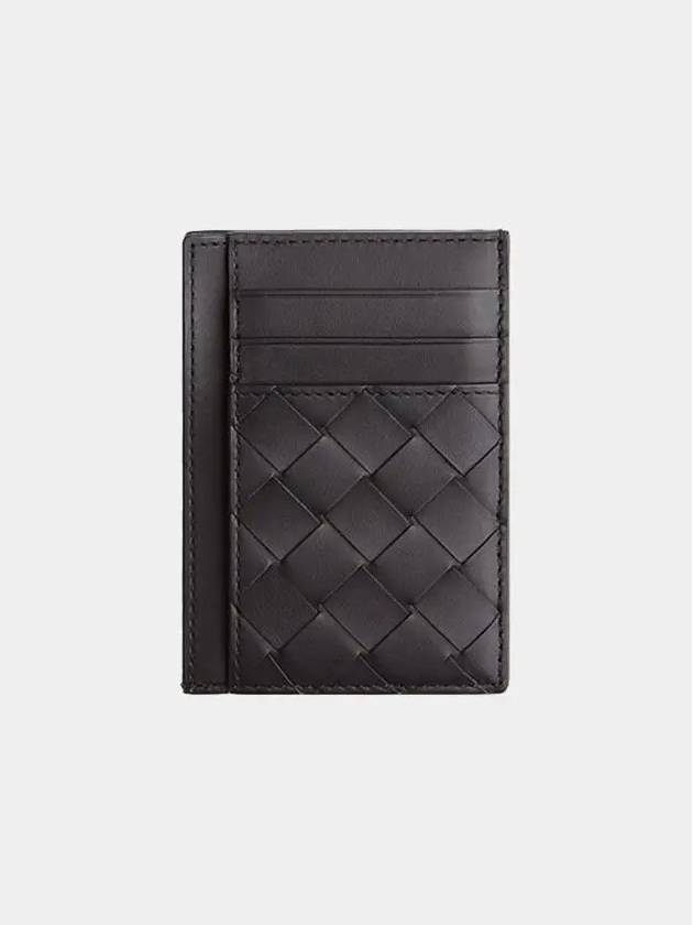 Intrecciato Card Wallet Black - BOTTEGA VENETA - BALAAN 2