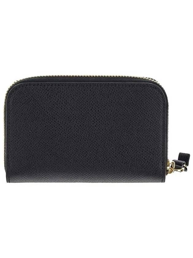 Vara Bow Zipper Card Wallet Black - SALVATORE FERRAGAMO - BALAAN 5