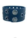 Vintage Leather Bracelet Navy - DSQUARED2 - BALAAN 3