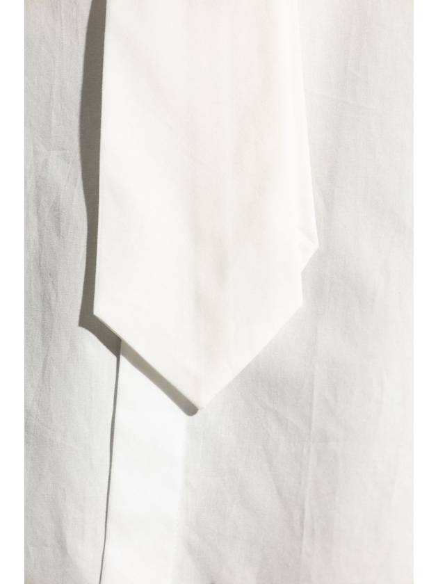 Yohji Yamamoto Oversize Shirt, Women's, White - YOHJI YAMAMOTO - BALAAN 5