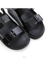 Daejeon Used Luxury Goods 660243 Mini Double G Sandals Black Size 37 Korea 240 - GUCCI - BALAAN 6