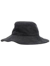 Delya Embroidered Logo Bucket Hat Black - ISABEL MARANT - BALAAN 4