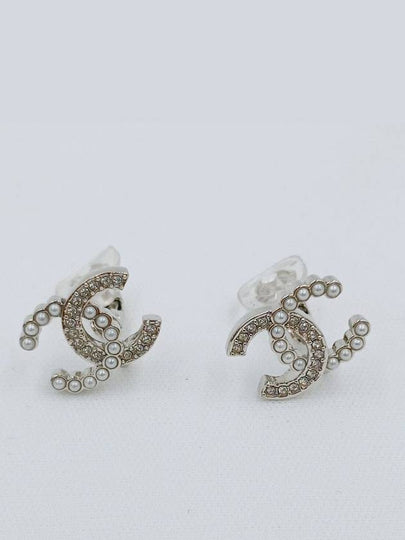 classic earrings CC logo pearl full set - CHANEL - BALAAN 2