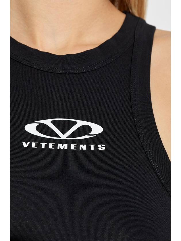 VETEMENTS Dress With Logo, Women's, Black - VETEMENTS - BALAAN 5