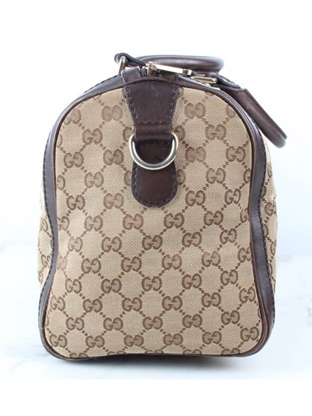 Three Stripes Jacquard Boston Bag - GUCCI - BALAAN 7