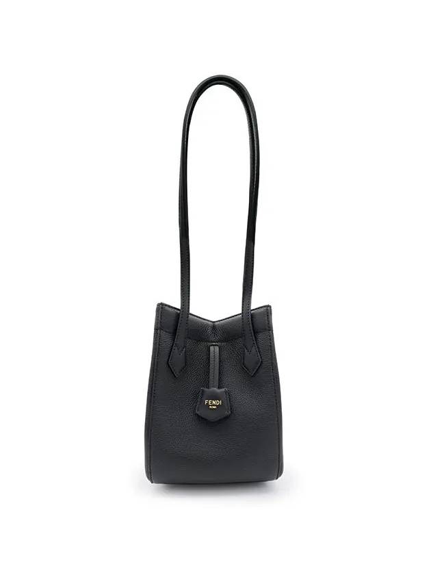 Origami Small Shoulder Bag Black - FENDI - BALAAN 3