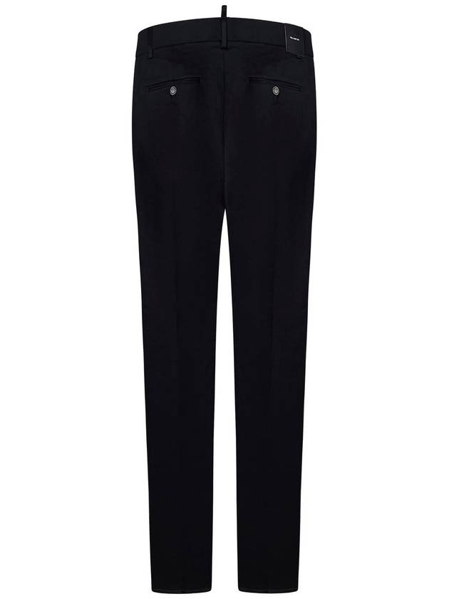 Straight Pants S74KB0880 S39021 900 BLACK - DSQUARED2 - BALAAN 2