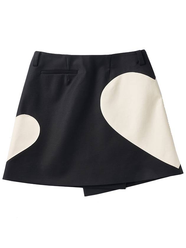 heart wrap skirtblack - MILESANDMILESANDMILES - BALAAN 4