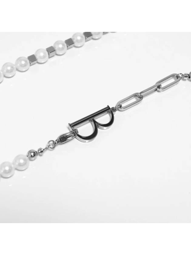 Men's Pearl Necklace Fashion Street Layered CLEF TRIM PEARL NEC - BASSCLEF - BALAAN 4