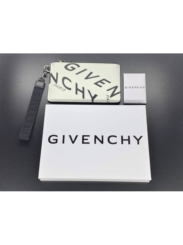 Women Clutch Bag White BK603P116 - GIVENCHY - BALAAN 5