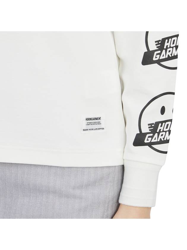 Gimme Polo Long Sleeve T-Shirt White - HORN GARMENT - BALAAN 11