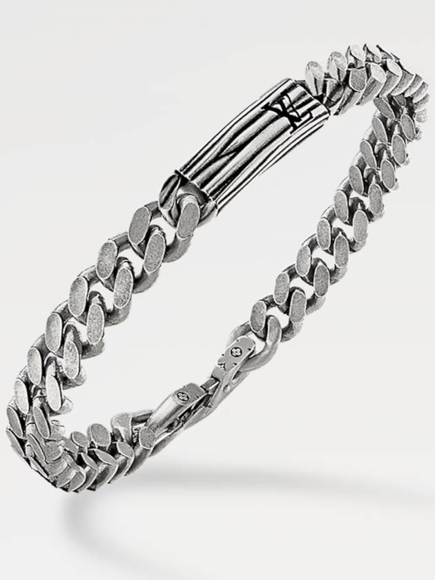 epi chain bracelet silver - LOUIS VUITTON - BALAAN 2