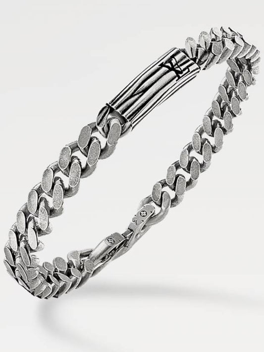 Epi Chain Bracelet Silver - LOUIS VUITTON - BALAAN 2