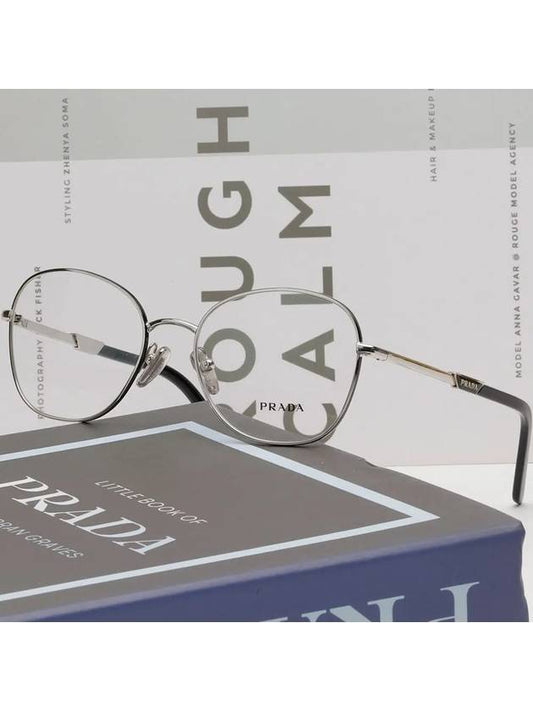 Glasses frame VPR64Y GAQ 1O1 silver frame numbness - PRADA - BALAAN 2