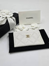 Classic Card Wallet Holder White AP0213 - CHANEL - BALAAN 7