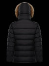 Men's Cluny Hooded Fur Short Padding Black - MONCLER - BALAAN 3