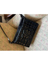 7th Division Vintage Black Enamel Chocolate Bar Tote Shoulder Bag 4ACHB926 - CHANEL - BALAAN 1