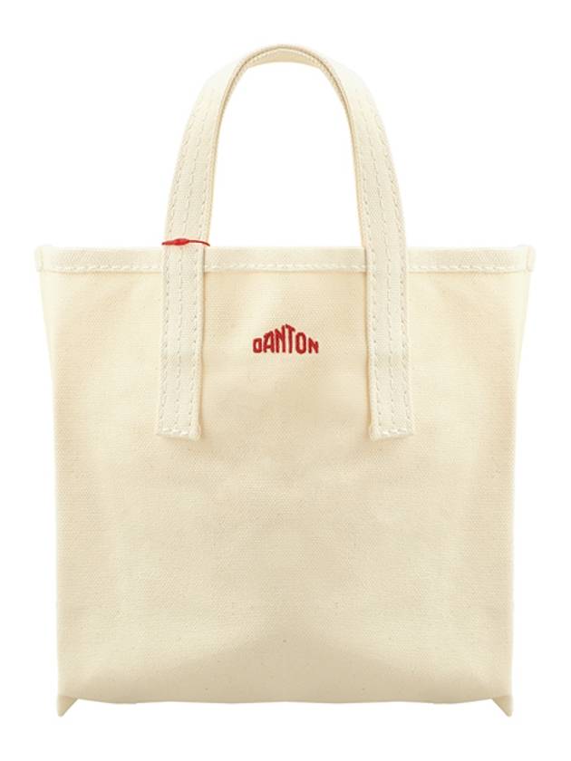 DT H0052 LCS ECRRED COTTON CANVAS TOTE BAG - DANTON - BALAAN 1