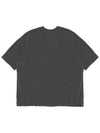 Vintage P. Dyeing Cut Out Box T-Shirt Charcoal - A NOTHING - BALAAN 3