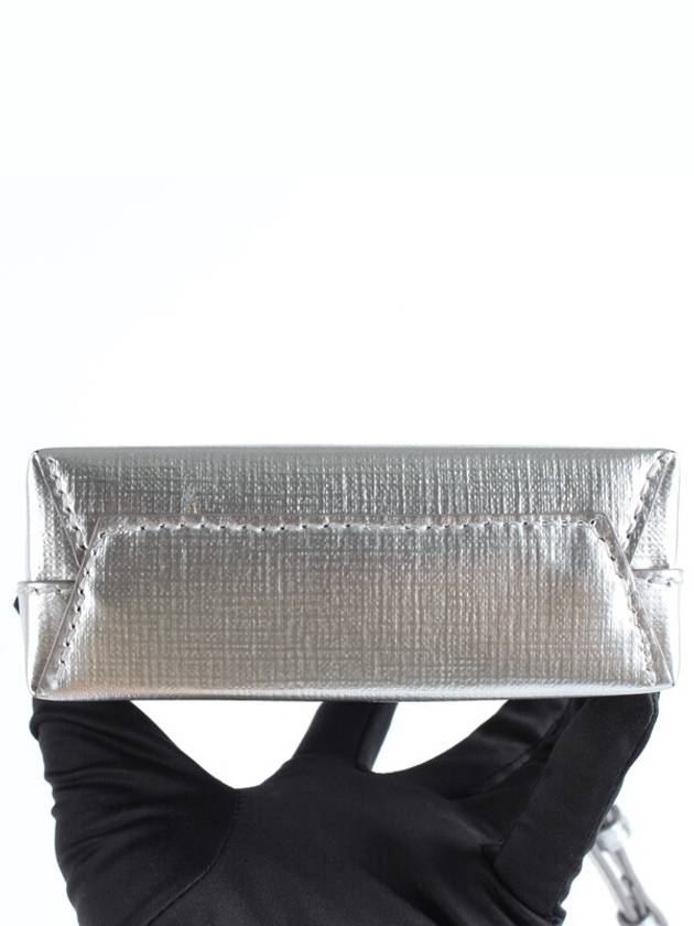 Phone holder cross bag silver - BALENCIAGA - BALAAN 6