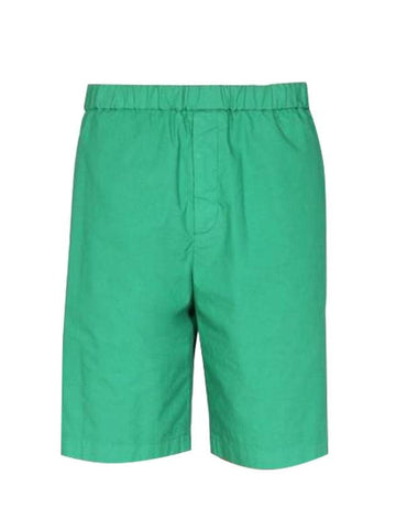 Men's Bermuda Shorts Green - JIL SANDER - BALAAN 1